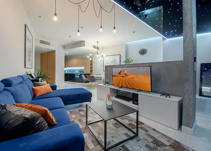 Apartamenty W Sky Tower Wroclaw, Poland